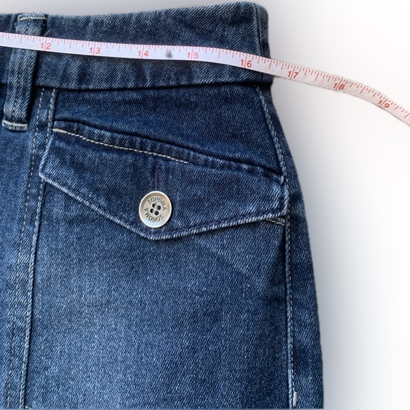 Sonoma denim jean skirt with slits and multiple pockets, 12 - Picture 5 of 7